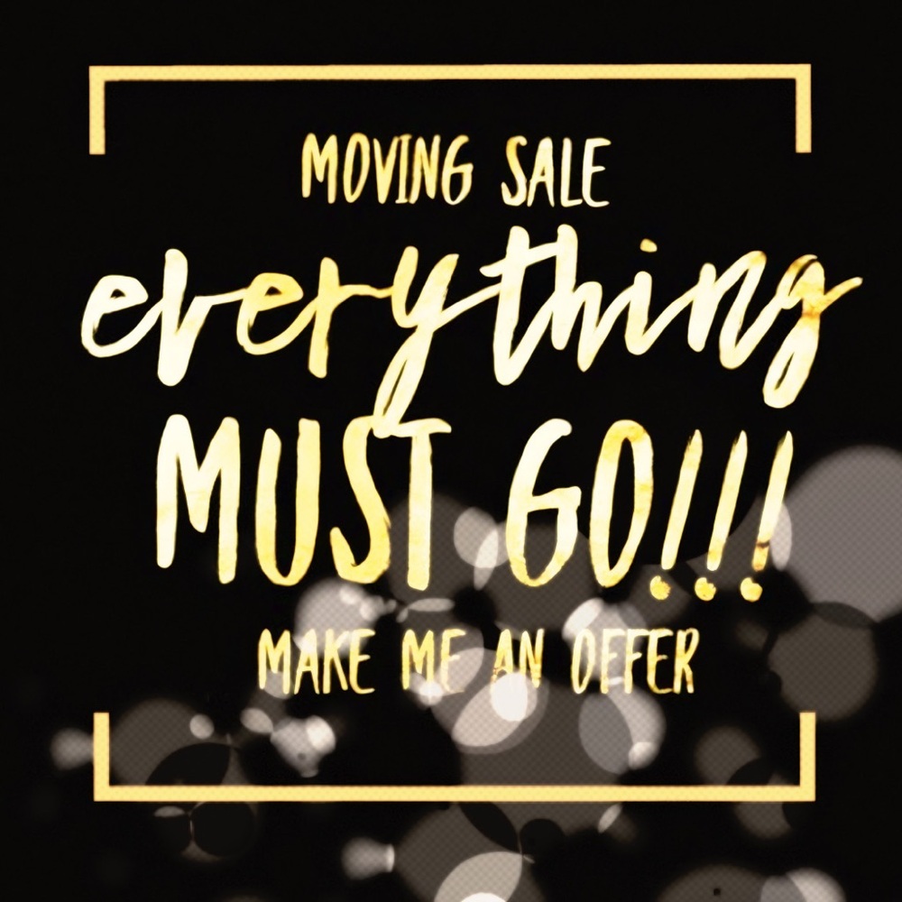 MOVING SALE!! 🚚📦🏡 EVERYTHING MUST GO!!